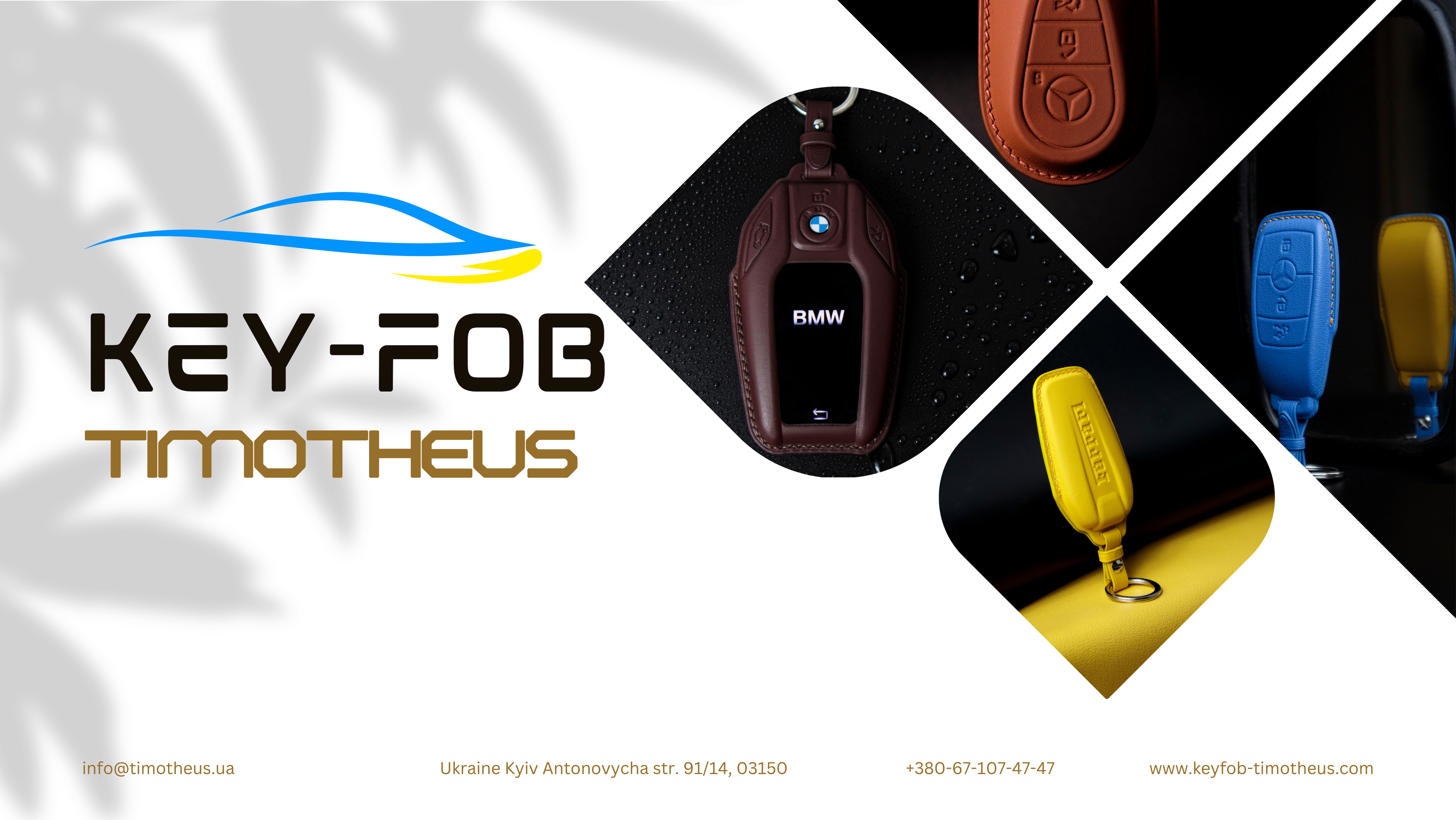 Autoschlüsselabdeckungen | Für alle gängigen Automarken | Schlüsselanhänger Timotheus