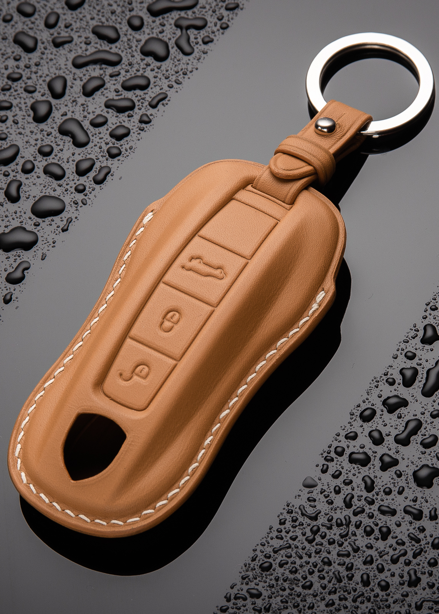 Hyundai Key Chain Leather Car Key Fob Cover Car Key Case -  Denmark