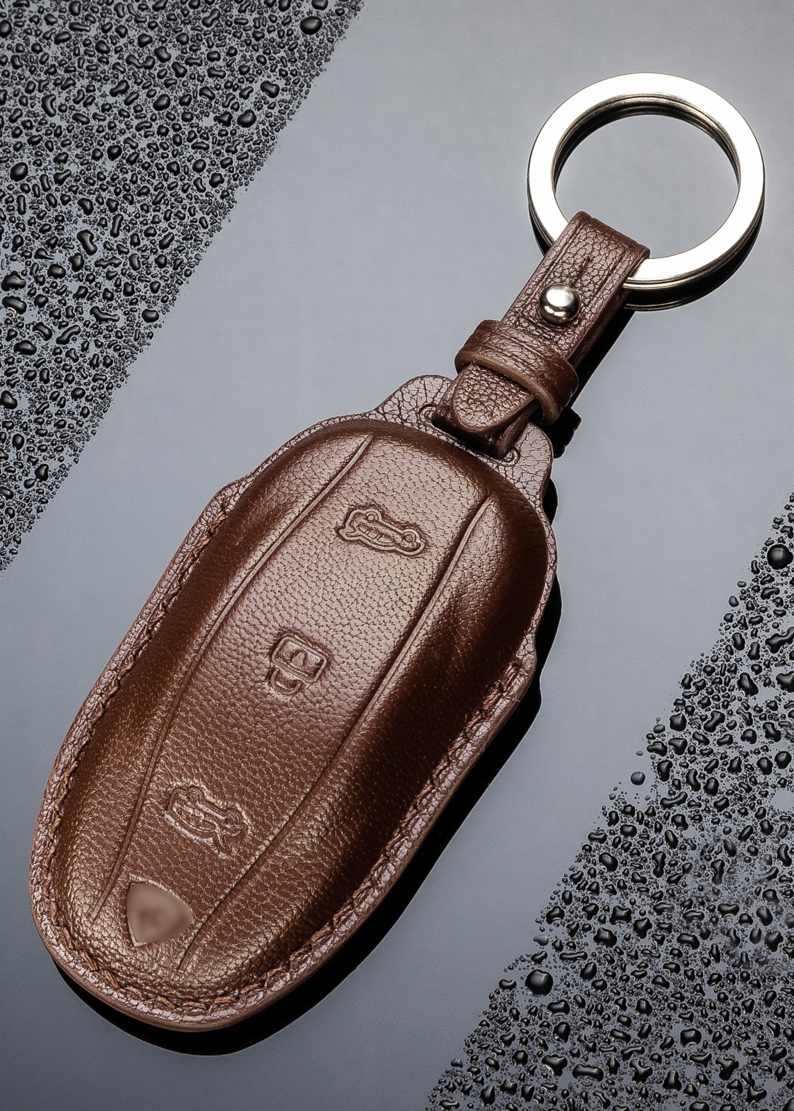 Timotheus テスラ モデル S キーフォブ カバー ケース テスラと互換性あり