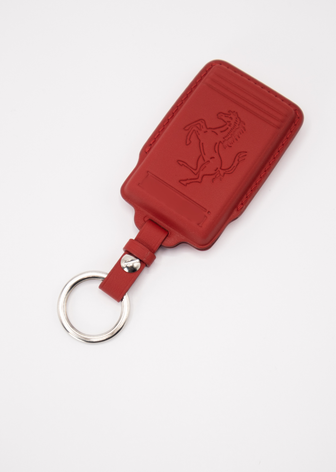 Timotheus for Ferrari key fob cover case, Compatible with Ferrari key case, Handmade Genuine Leather for Ferrari keychains | FR22