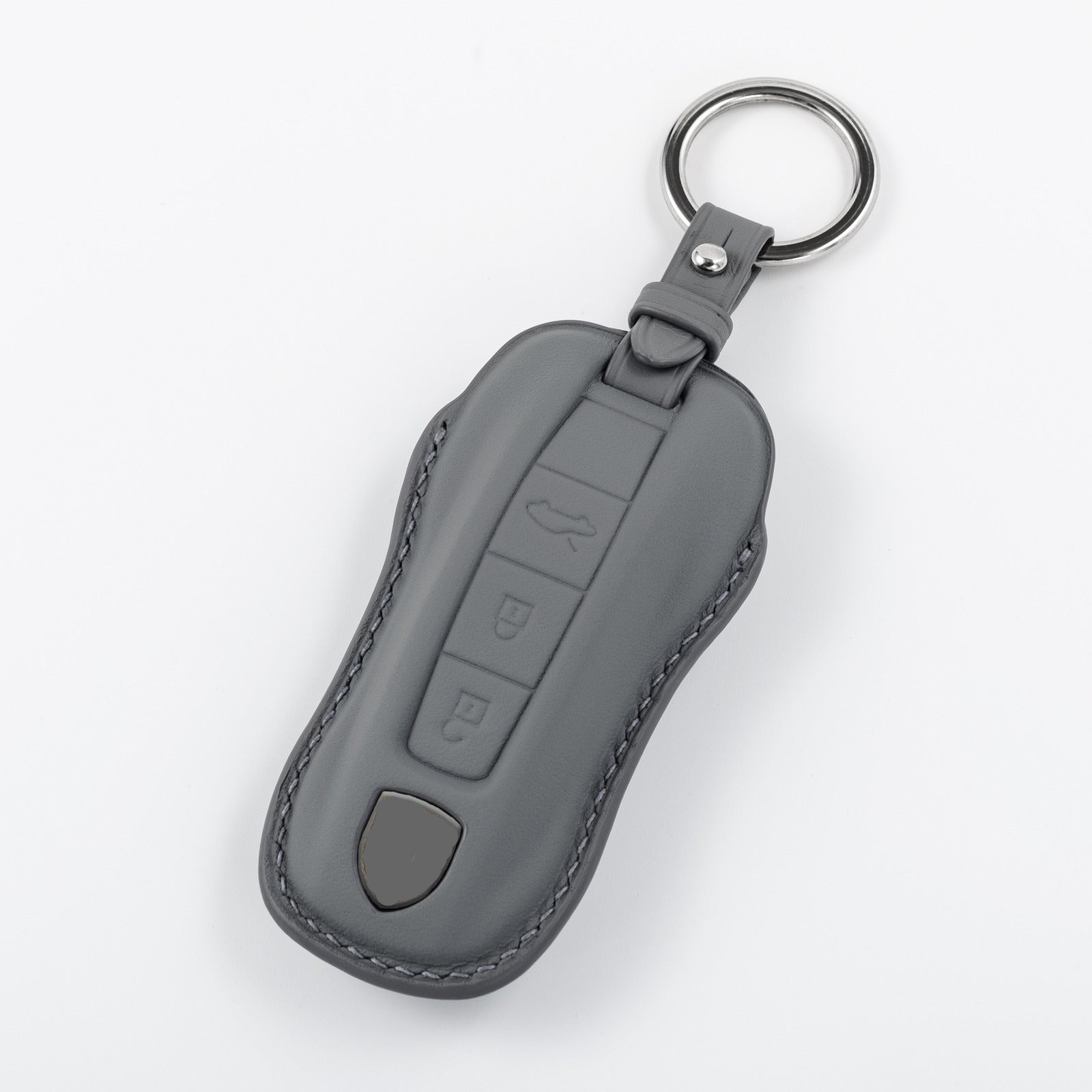 Timotheus for Porsche key fob cover case, Compatible with Porsche key case, Handmade Genuine Leather for Porsche keychains | PR88