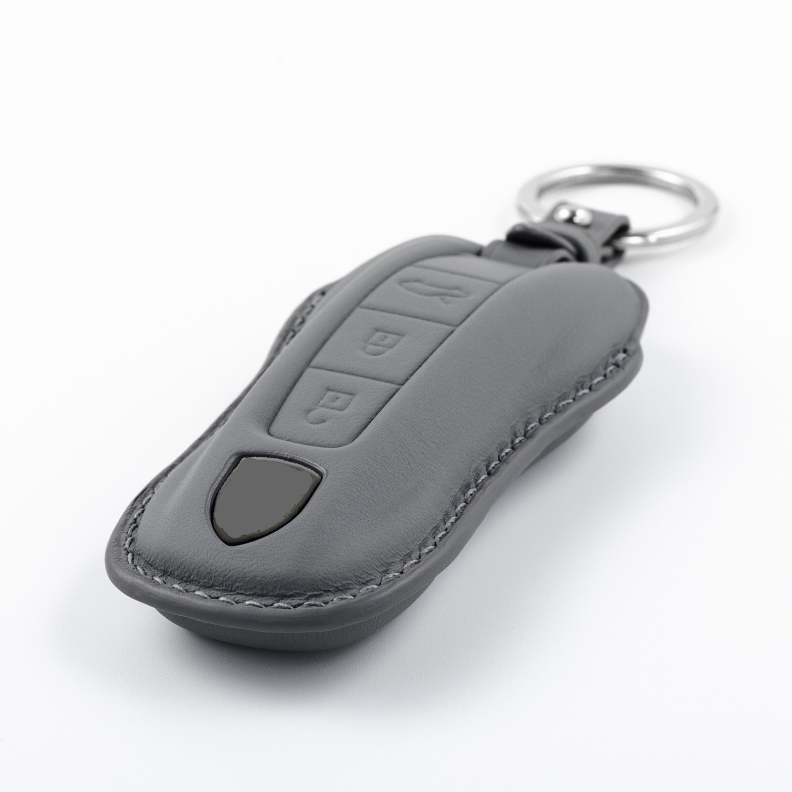 Timotheus for Porsche key fob cover case, Compatible with Porsche key case, Handmade Genuine Leather for Porsche keychains | PR88