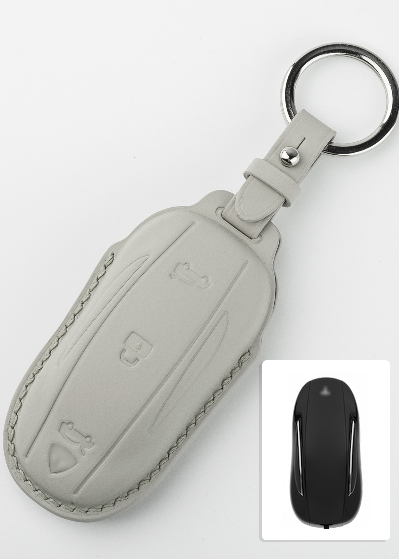 Timotheus for Tesla Model S key fob cover case Compatible with Tesla