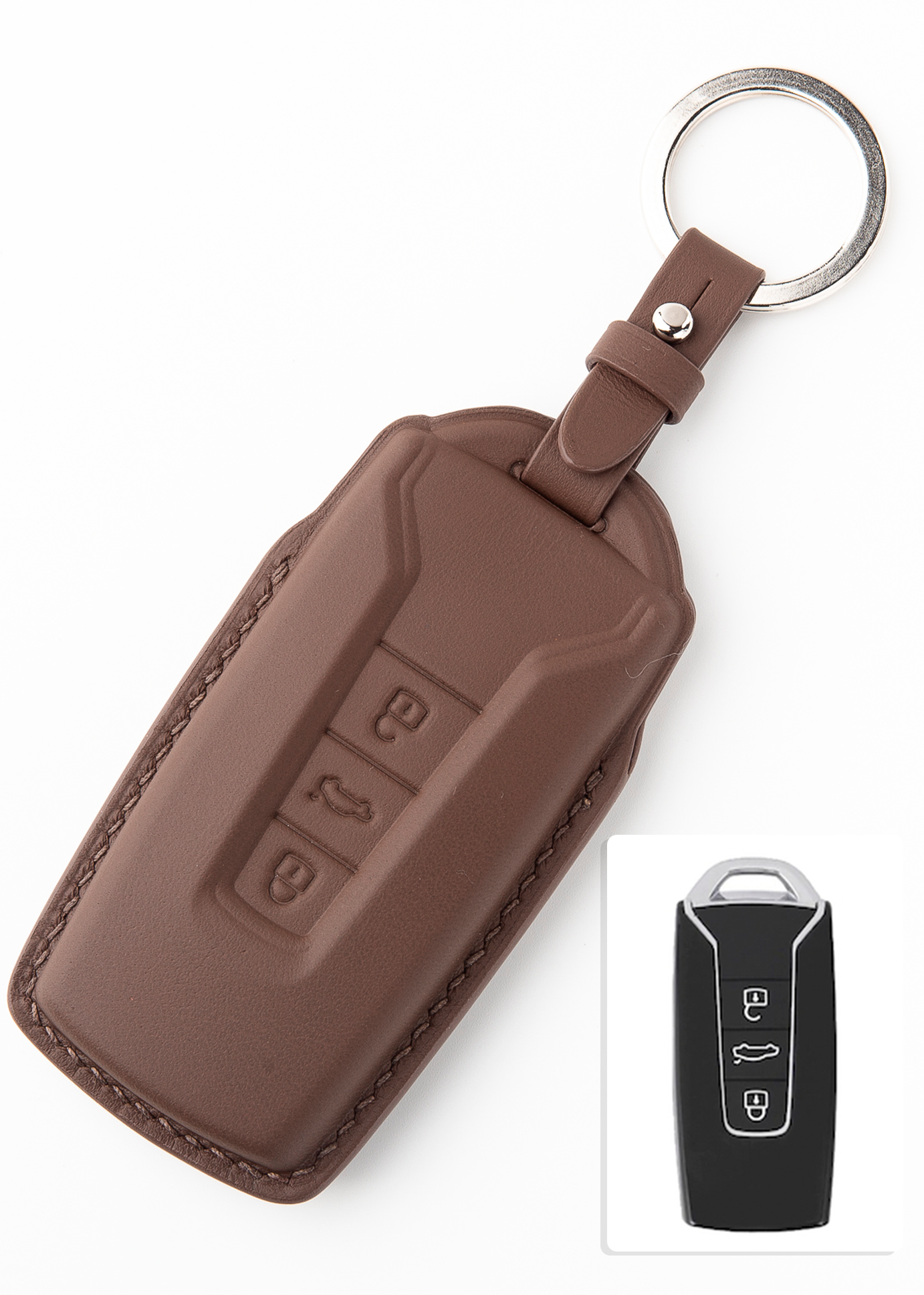 Timotheus for Volkswagen key fob cover case, Compatible with Volkswage