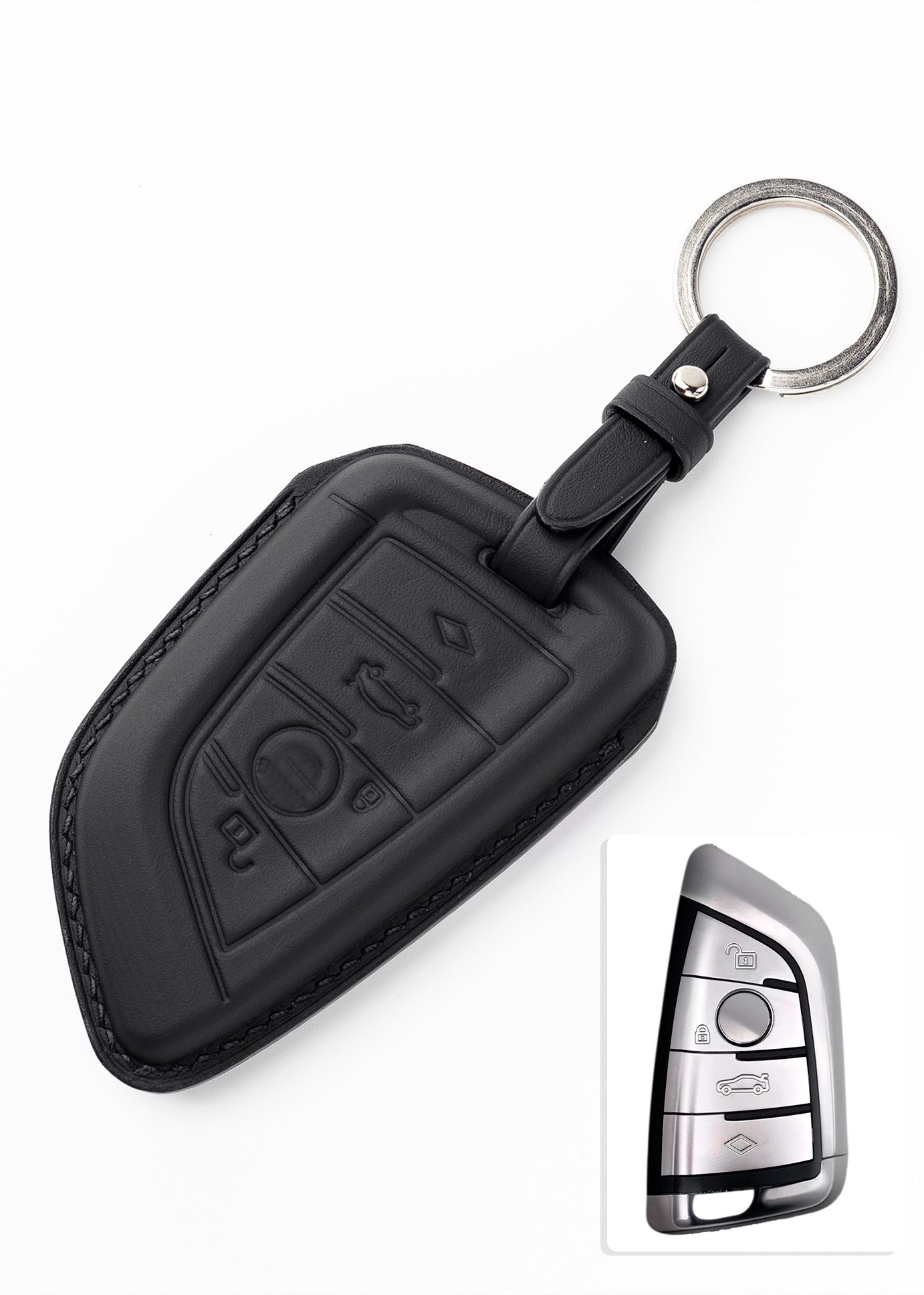Timotheus for BMW key fob cover case, Compatible with BMW key case, Ha