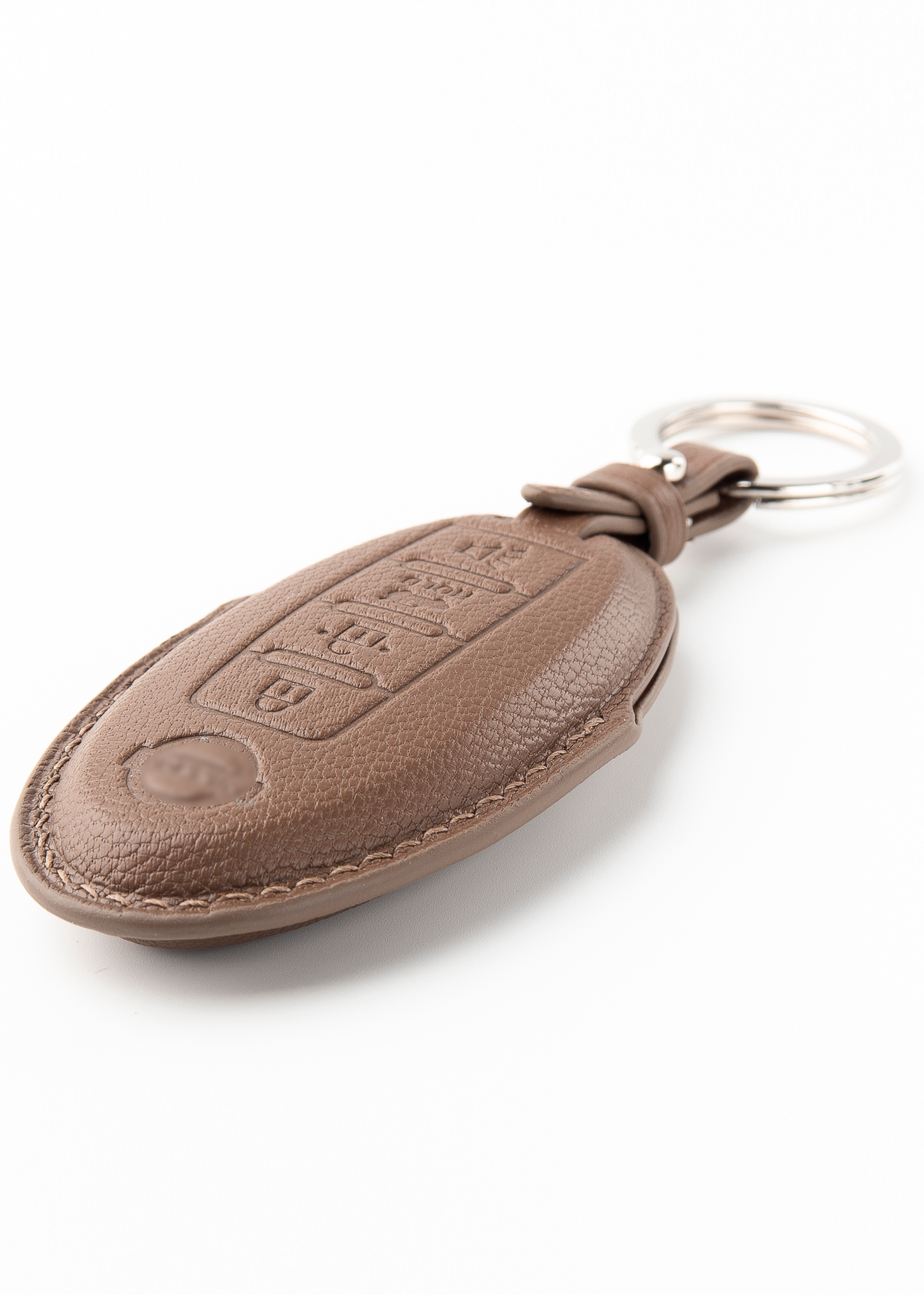 Timotheus for Nissan key fob cover case, Compatible with Nissan key case, Handmade Genuine Leather for Nissan keychains | NS11