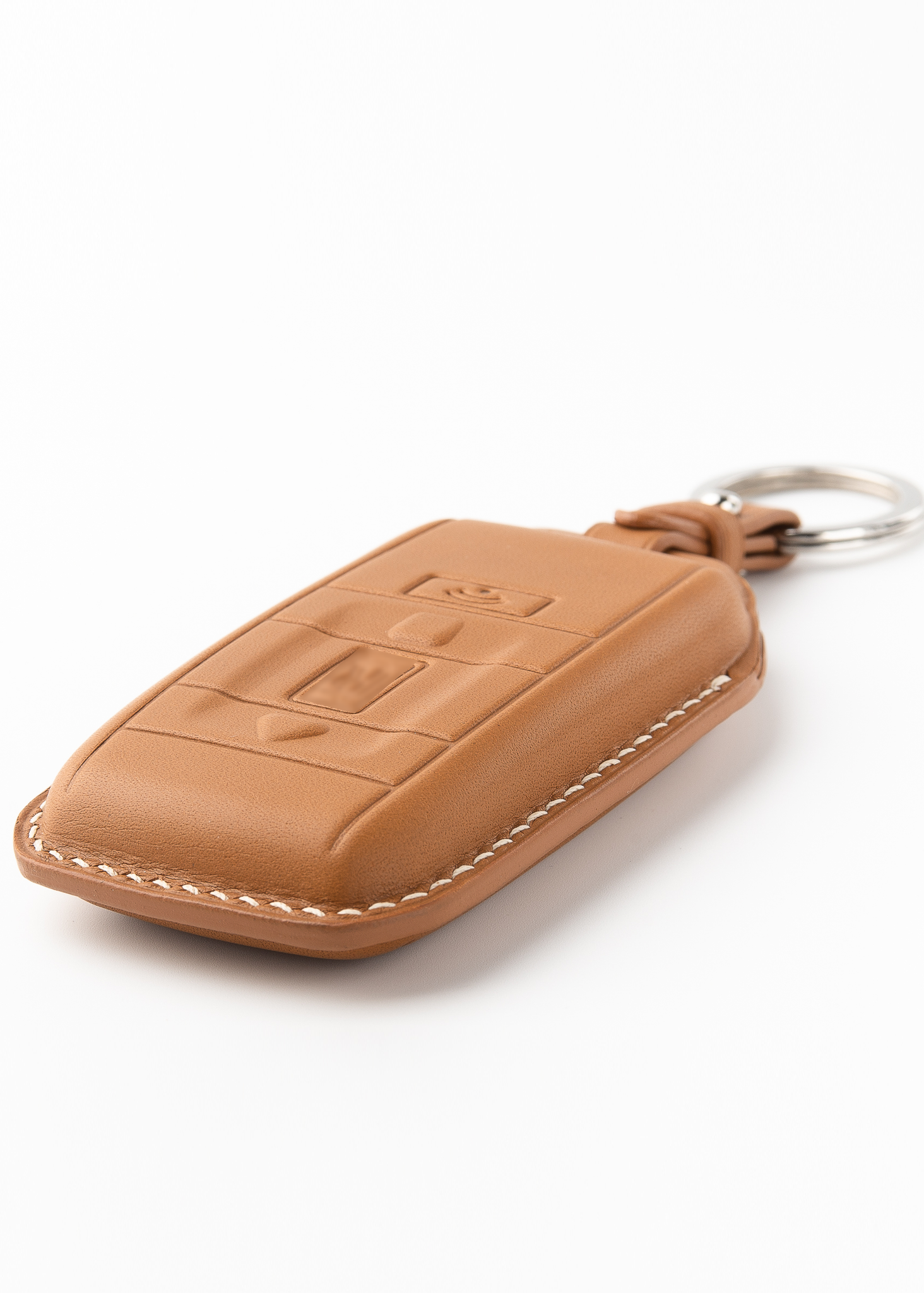 Timotheus for Rolls-Royce key fob cover case, Compatible with Rolls-Royce key case, Handmade Genuine Leather for Rolls-Royce keychains | RR22