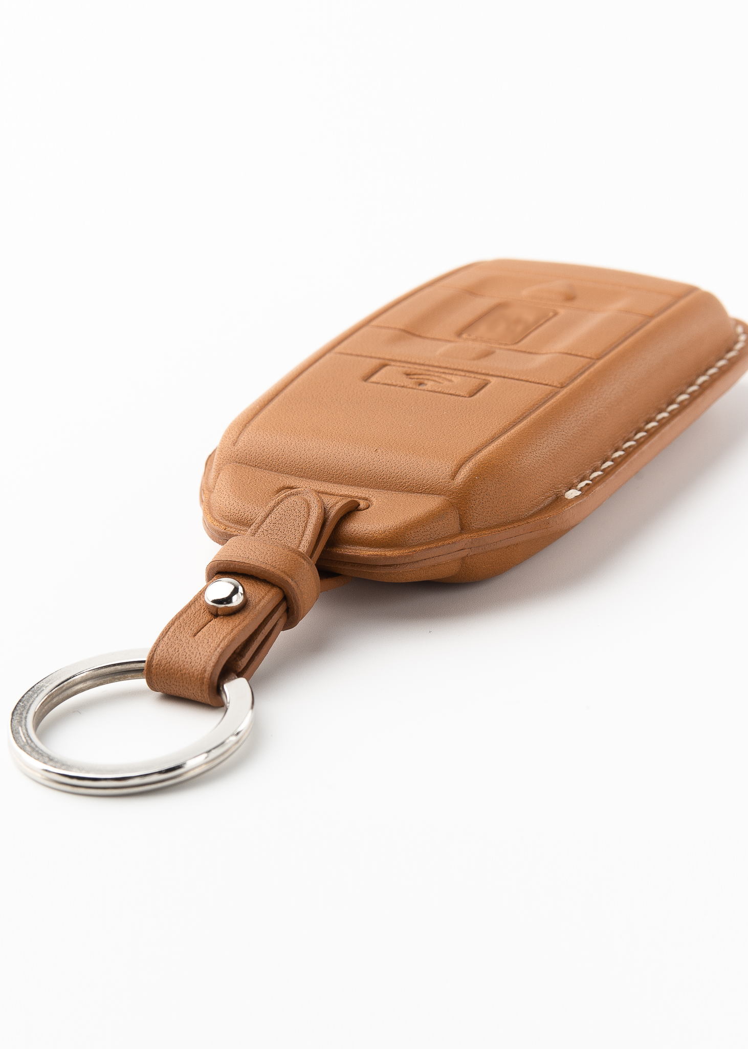 Handmade Leather Mazda Car Key Case.leather Car Key Fob Cover
