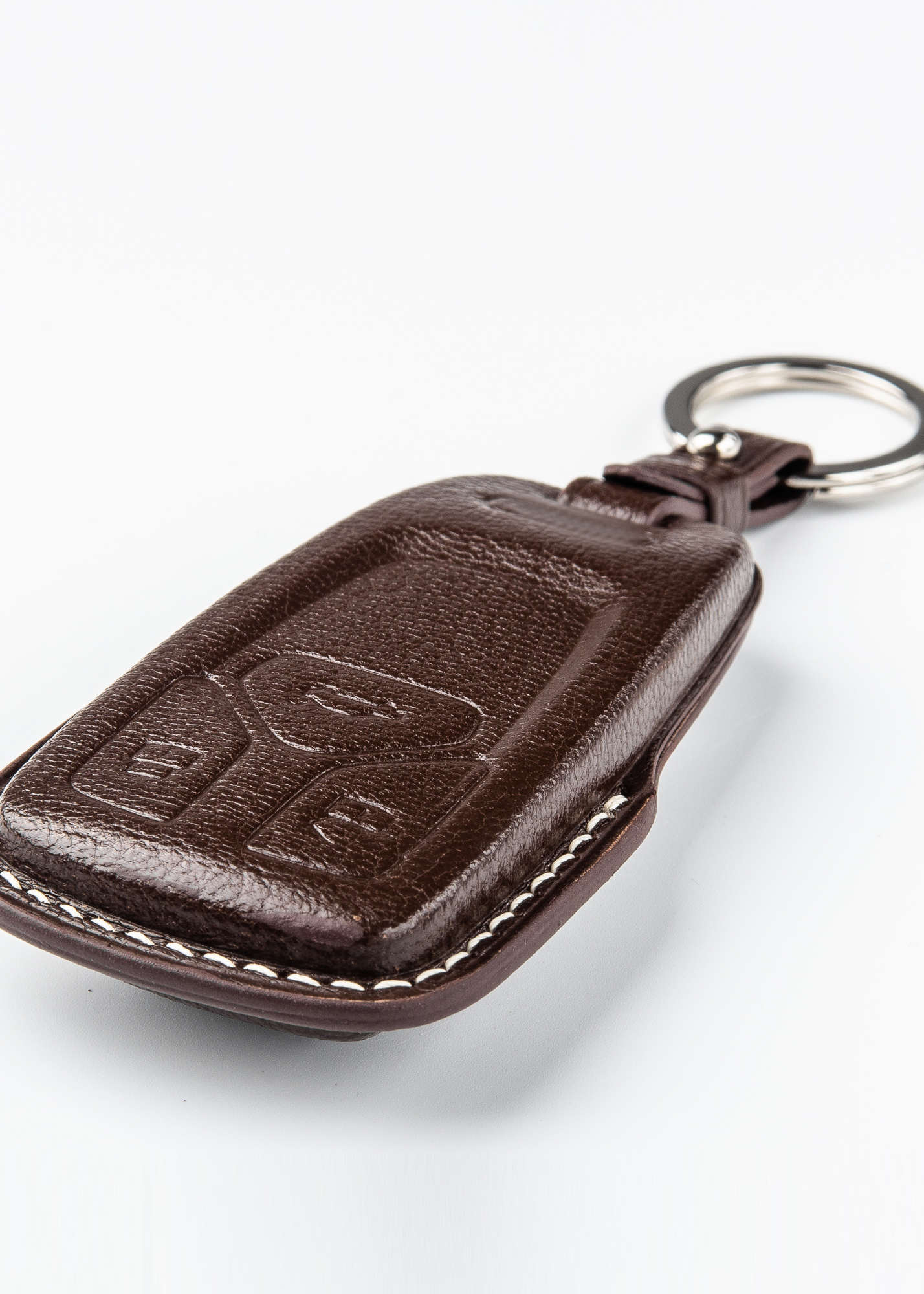 Timotheus for Audi key fob cover case, Compatible with Audi key case, Handmade Genuine Leather for Audi keychains | AU11