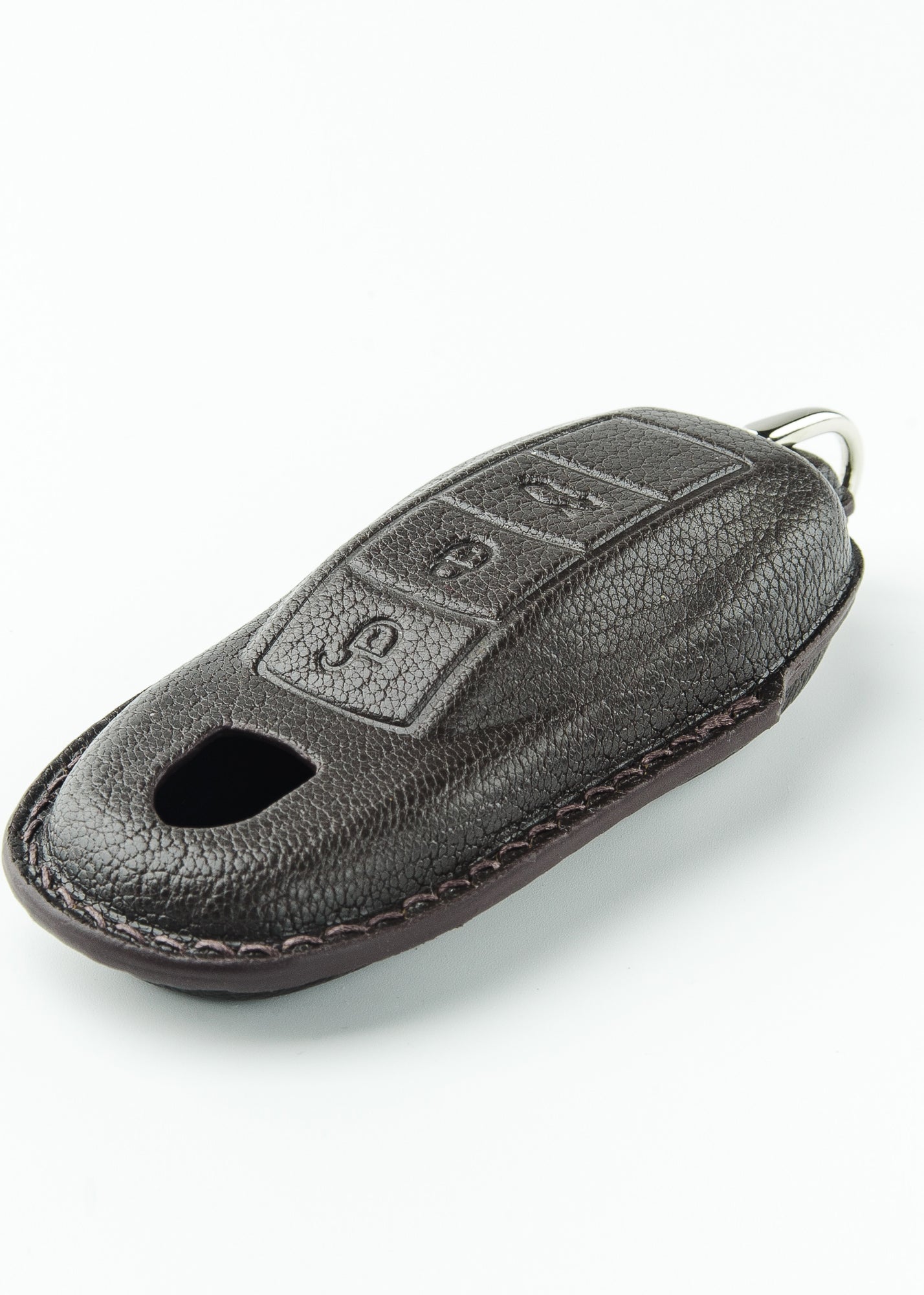 Timotheus for Porsche key fob cover case, Compatible with Porsche key case, Handmade Genuine Leather for Porsche keychains | PR11