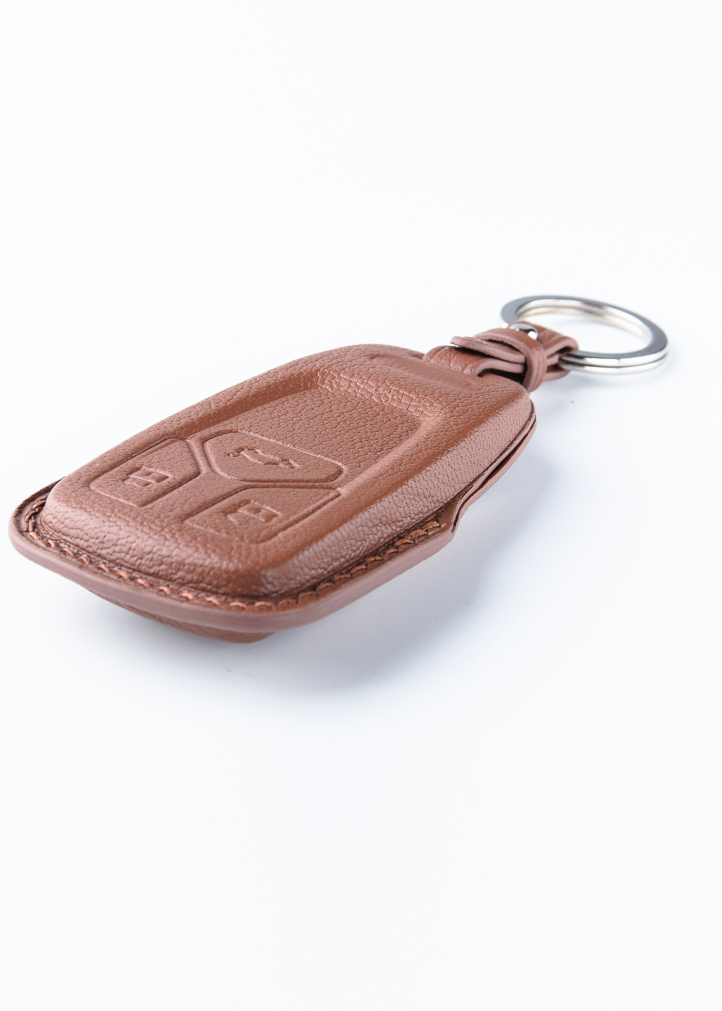 Timotheus for Audi key fob cover case, Compatible with Audi key case, Handmade Genuine Leather for Audi keychains | AU11